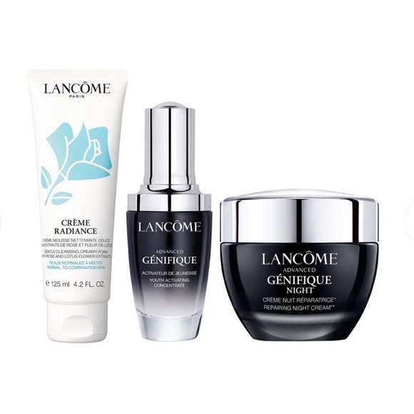 LANCOME ADVANCED GÉNIFIQUE
STRENGTHEN & REPAIR 3-STEP ROUTINE (A 220 VALUE) - Picture 2 of 6